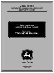 TM1948 - John Deere Sabre 1642HS, 14.542GS, 17.542HS, 1442GS Lawn Tractors Technical Service Manual