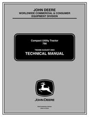 TM2088 - John Deere 790 Compact Utility Tractors Technical Service Manual