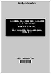 TM4523 - John Deere Tractors 6200,6200L, 6300,6300L, 6400,6400L, 6500,6500L Service Repair Technical Manual