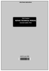 TM8132 - John Deere 7515 2WD or MFWD Tractors Service Repair Technical Manual