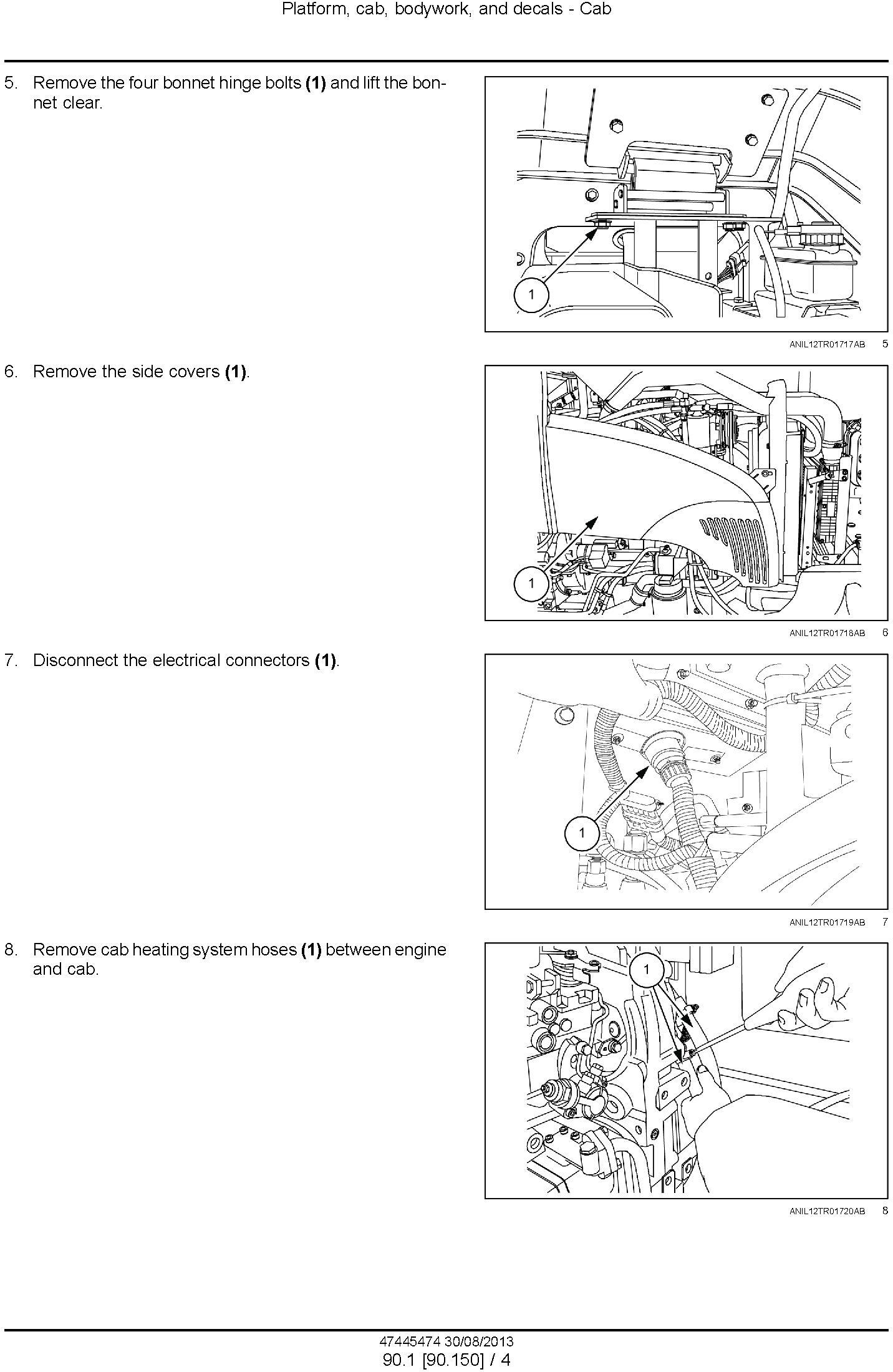 New Holland TD5.65, TD5.75, TD5.85, TD5.95, TD5.105, TD5.115 Tractor Service Manual - 3