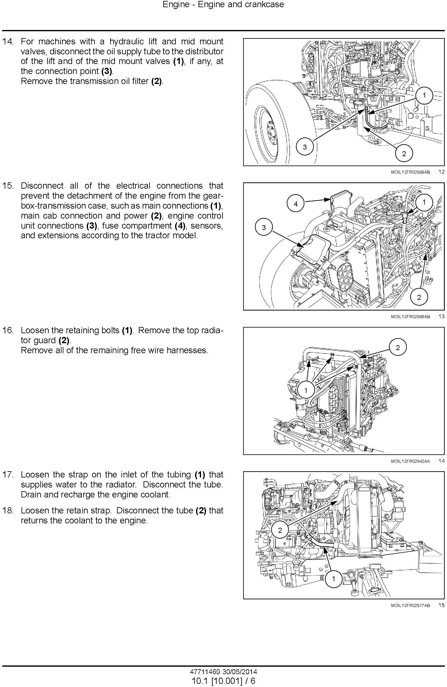 New Holland T4.75 POWERSTAR TIER 4B (FINAL) TRACTOR Complete Service ...