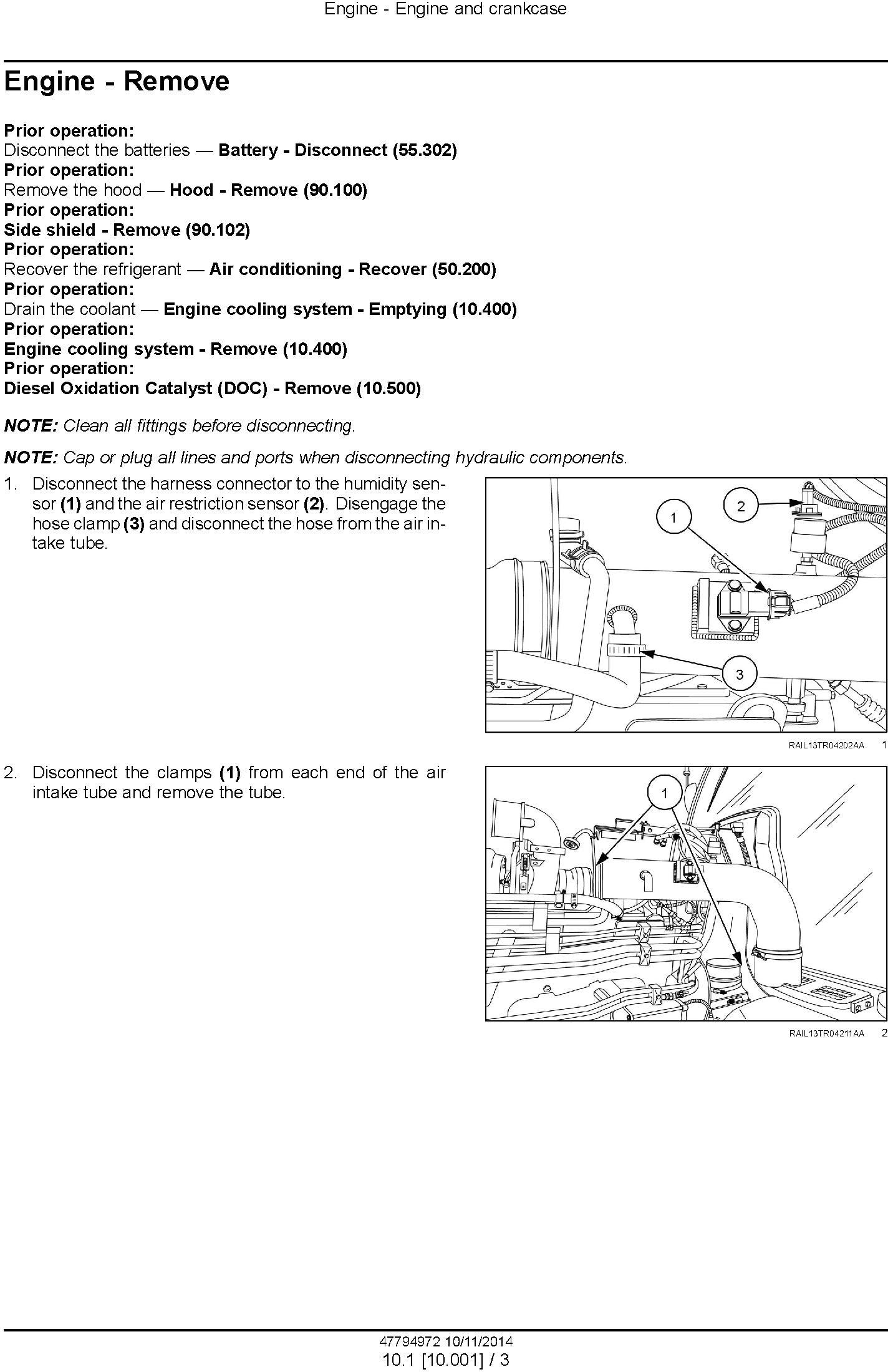 New Holland T8.320, T8.350, T8.380, T8.410 with Powershift Transmission Tractor Service Manual (EU) - 1
