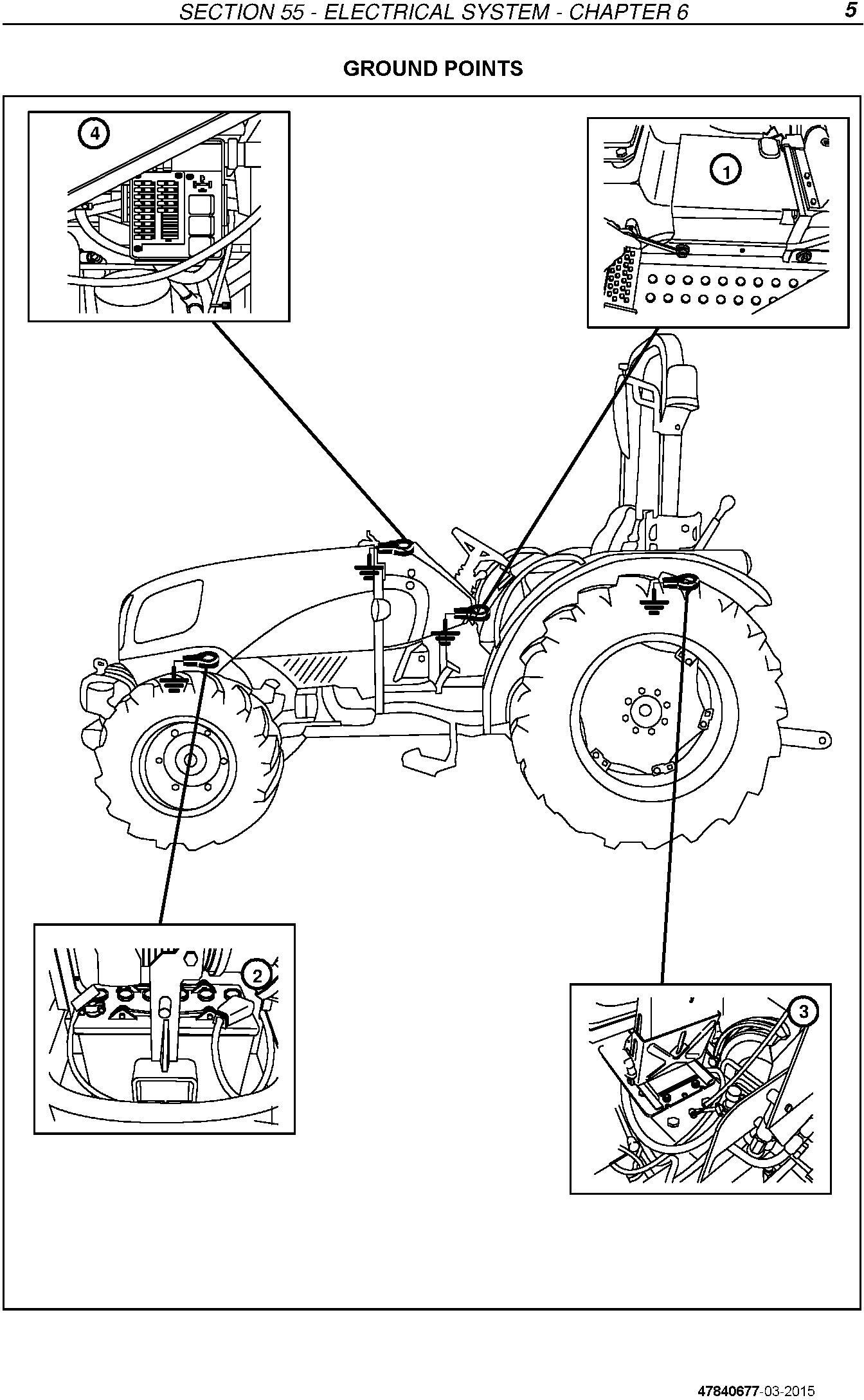 New Holland TD3.50 Tractor Service Manual - 1
