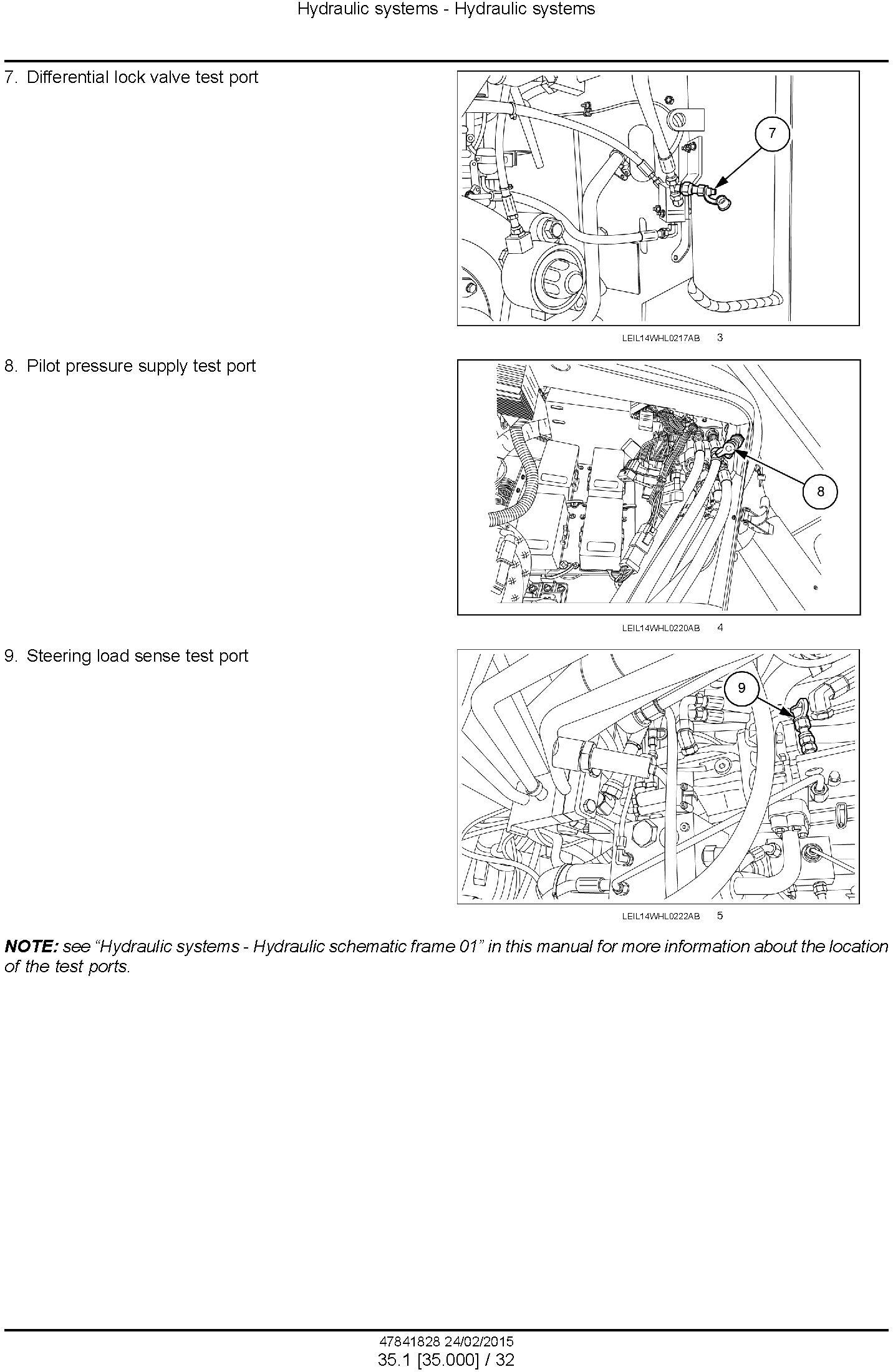 New Holland W130C, W170C Tier 4B final Wheel Loader Complete Service ...