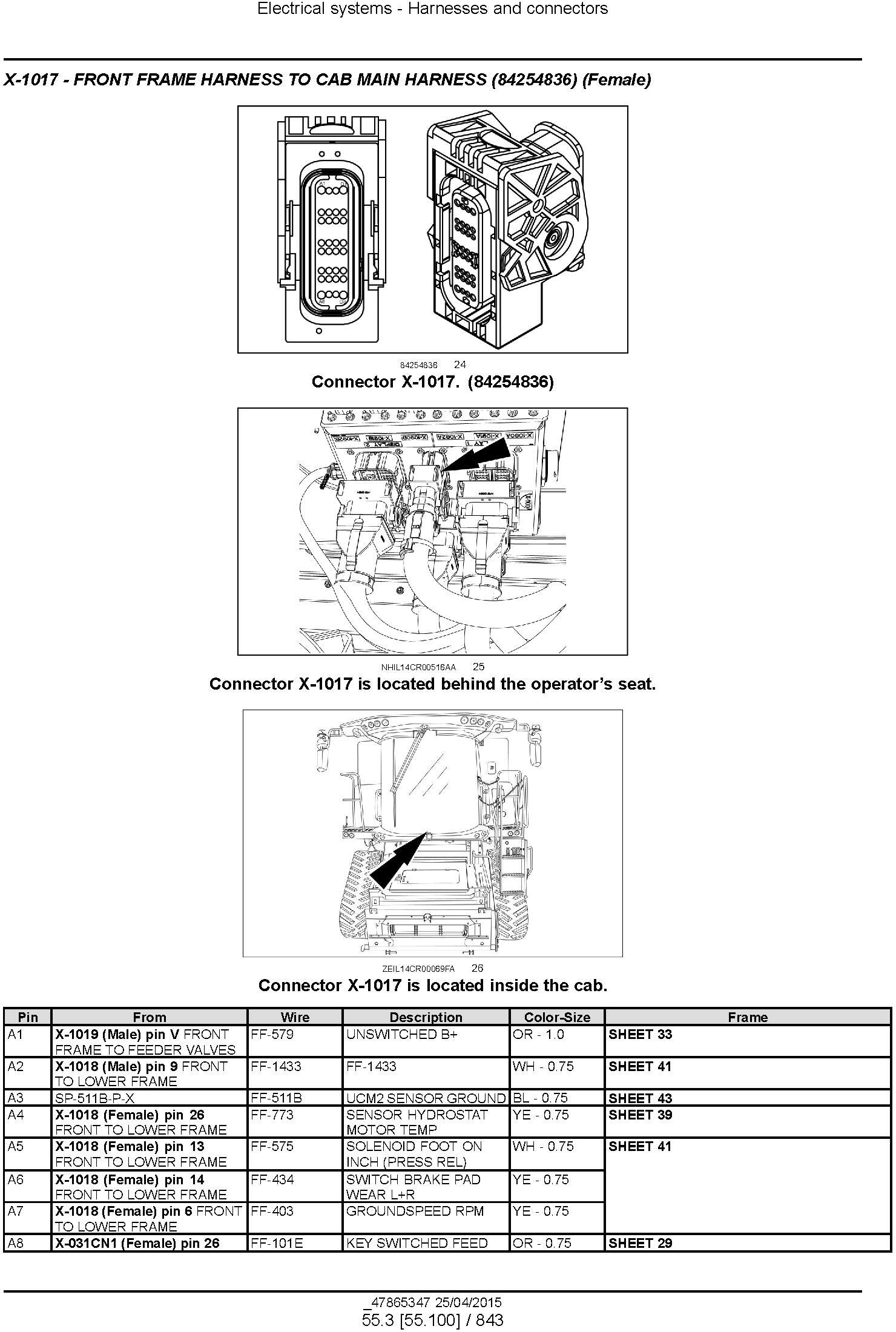 New Holland CR6.80, CR6.90, CR7.90, CR8.90, CR9.90 Combine Complete Service Manual (North America) - 3