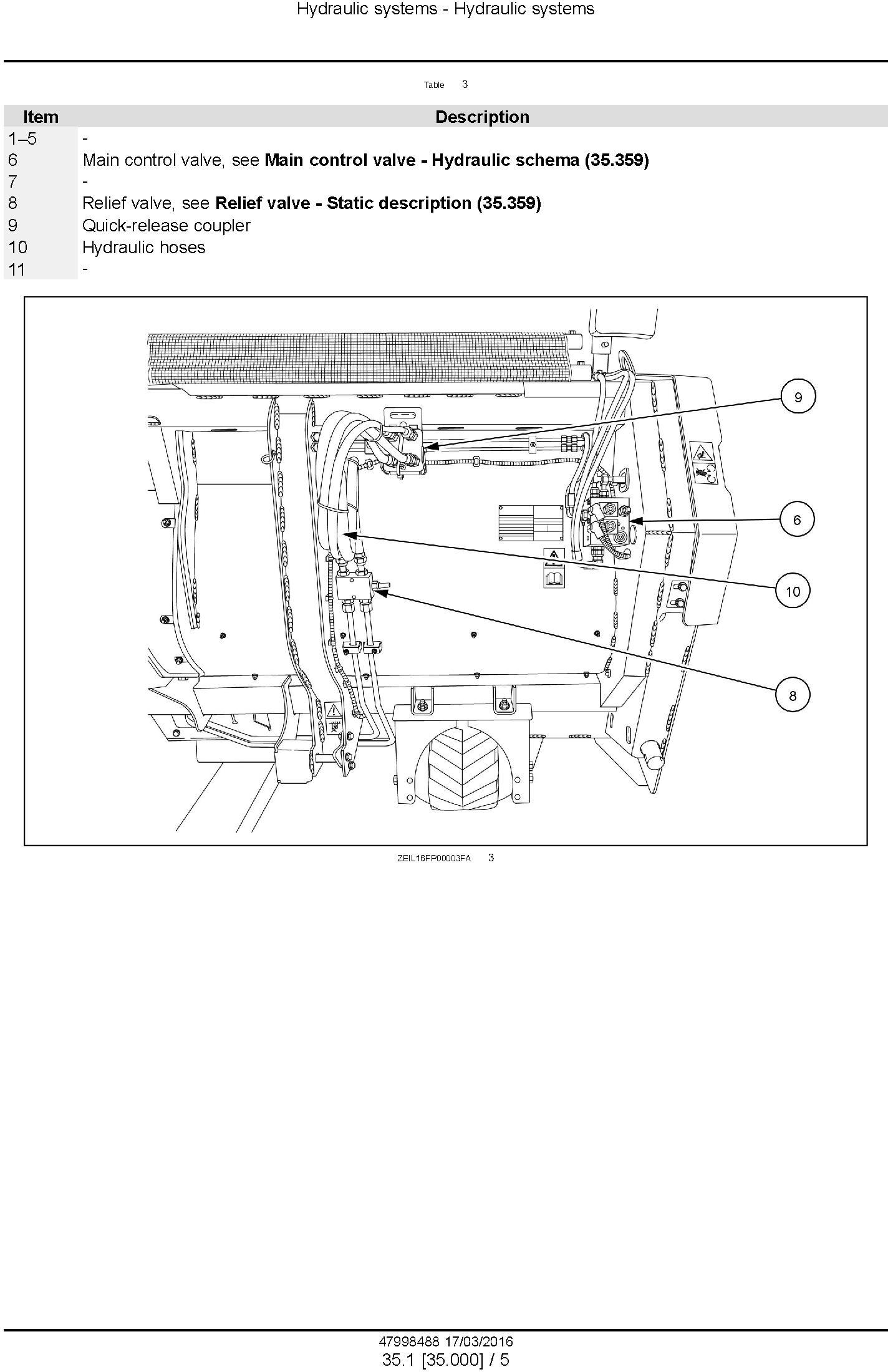 New Holland 300FP, 380FP Header (from PIN 3501) Service Manual - 1