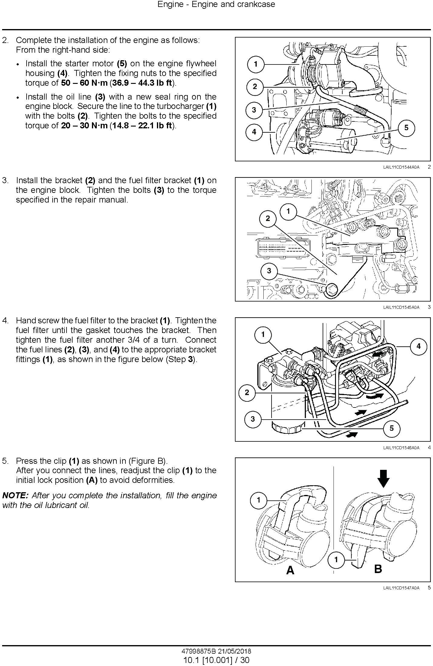 New Holland D150B XLT Crawler Dozer Service Manual (Brasil) - 2