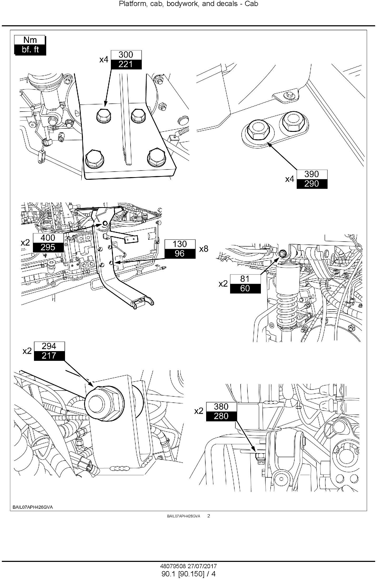 New Holland T7.150, T7.180 Tractor Service Manual (Africa) - 1