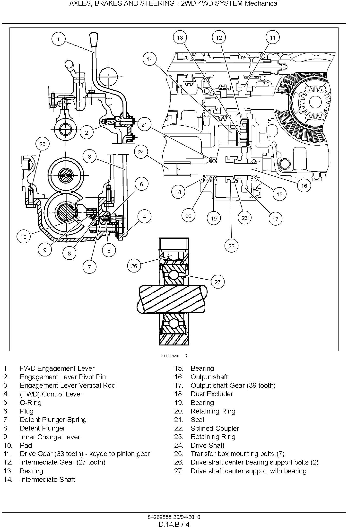 New Holland Workmaster 75, Workmaster 65 Tractor Complete Service Manual - 3