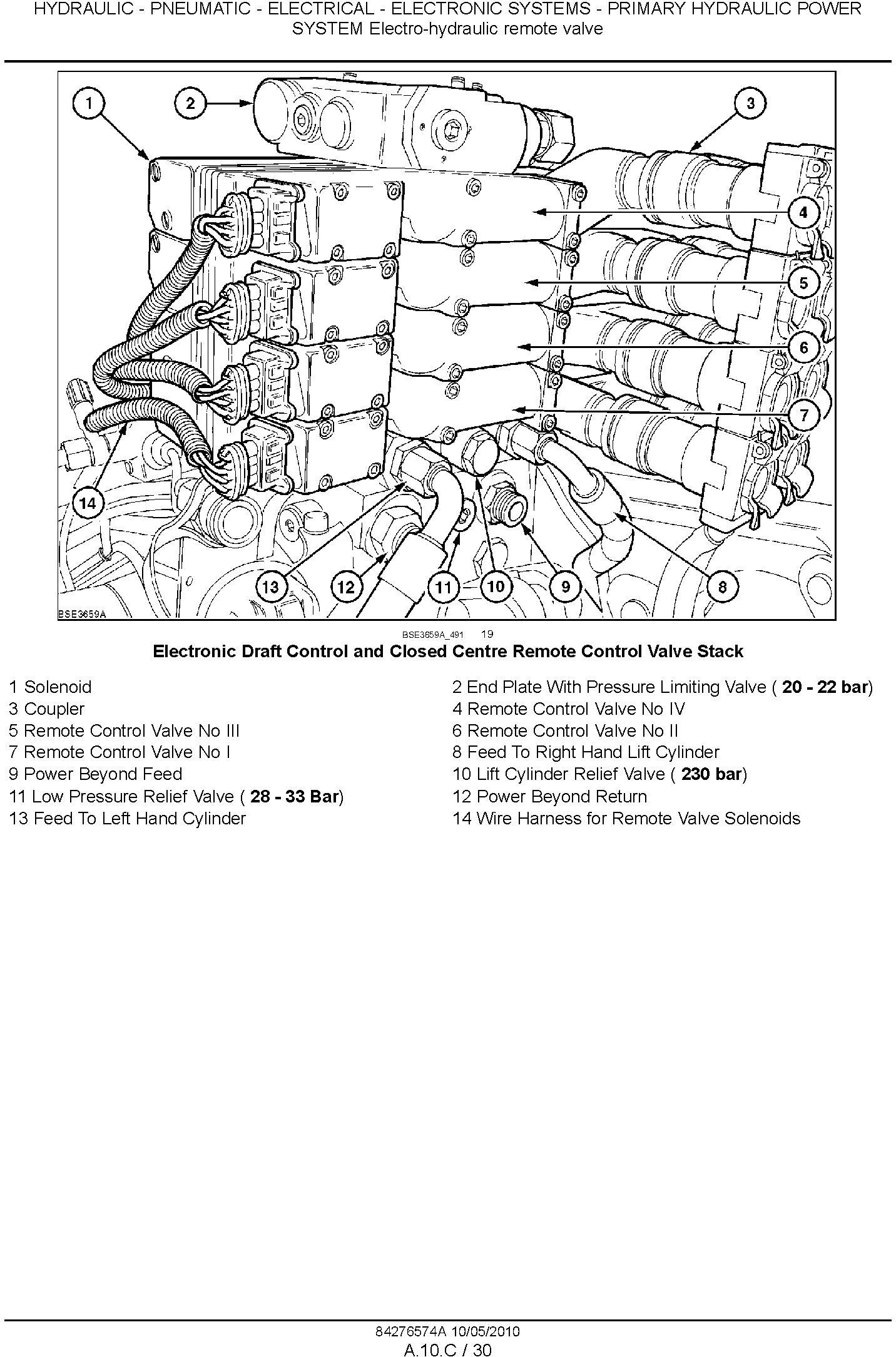 New Holland T6010, T6020, T6030, T6040, T6050, T6060, T6070 Agricultural Tractor Service Manual - 2