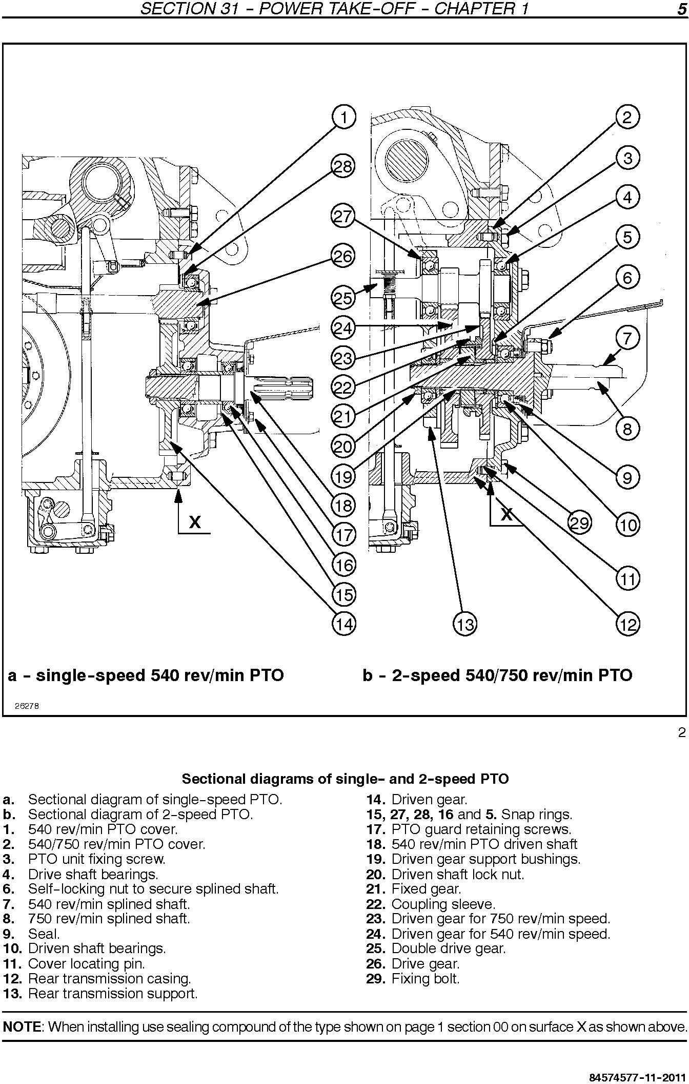 New Holland TD4040F Tractor Service Manual - 2
