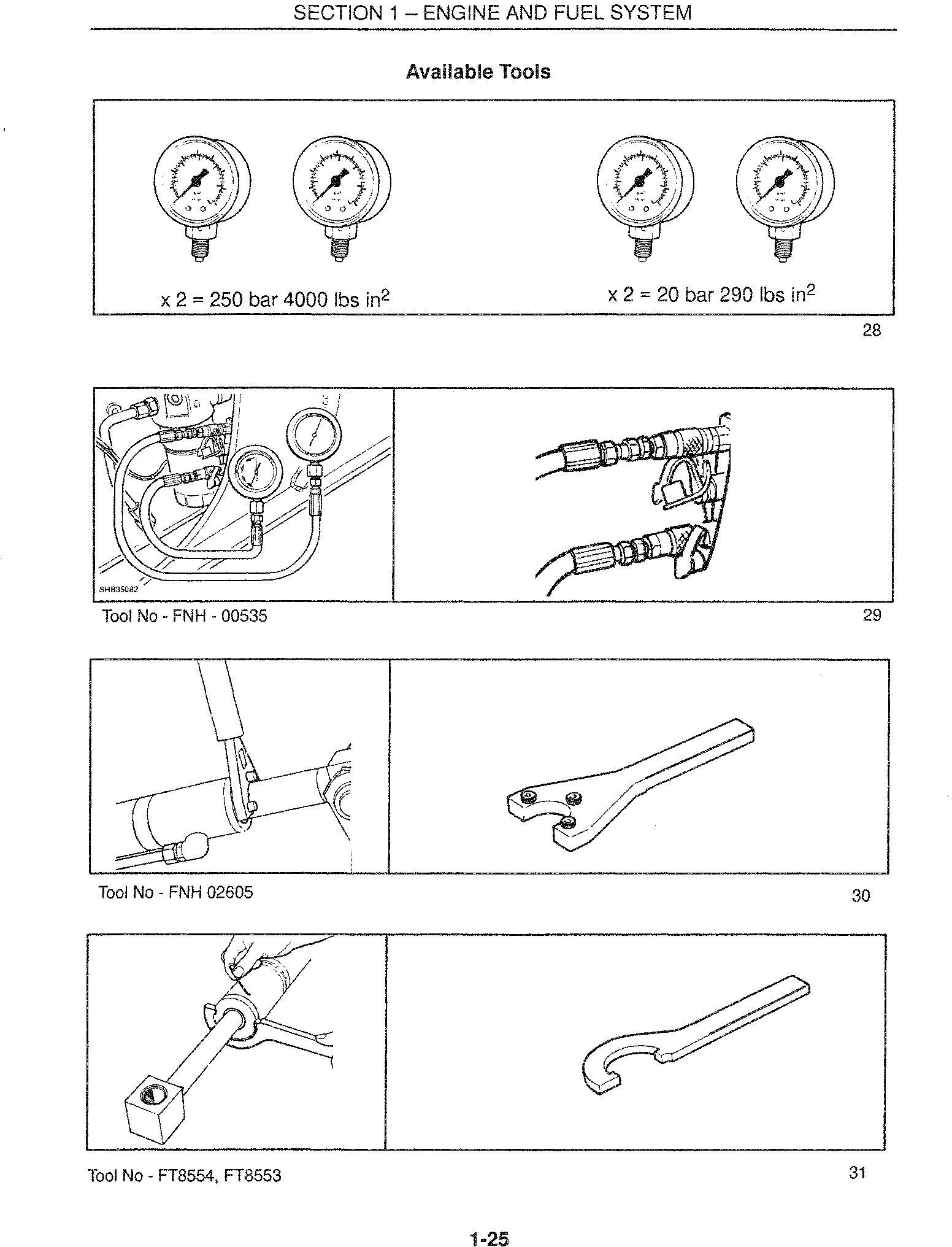 New Holland LB115 Backhoe Loader Service Manual - 2