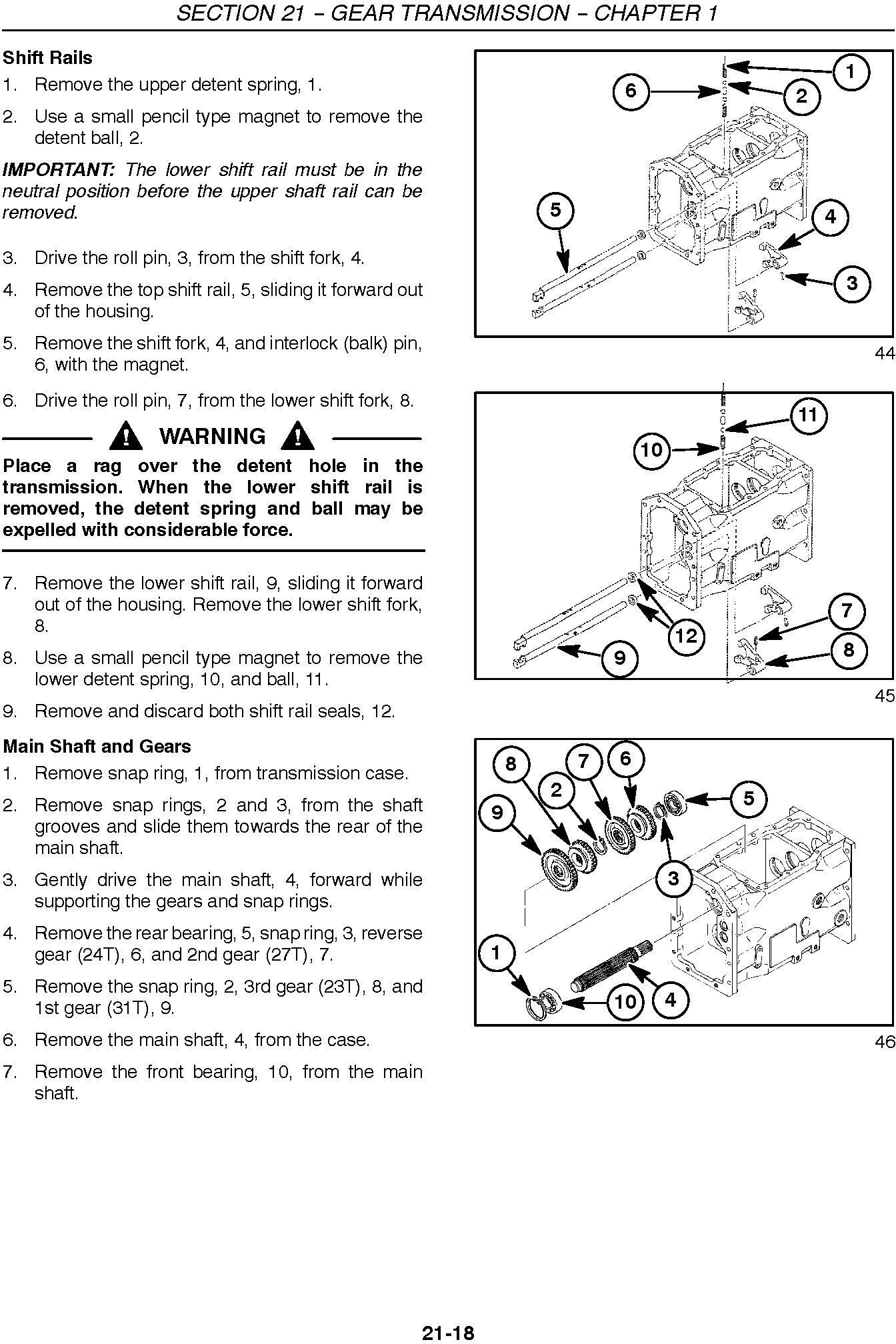 New Holland TC29D, TC33D Tractor Complete Service Manual - 1