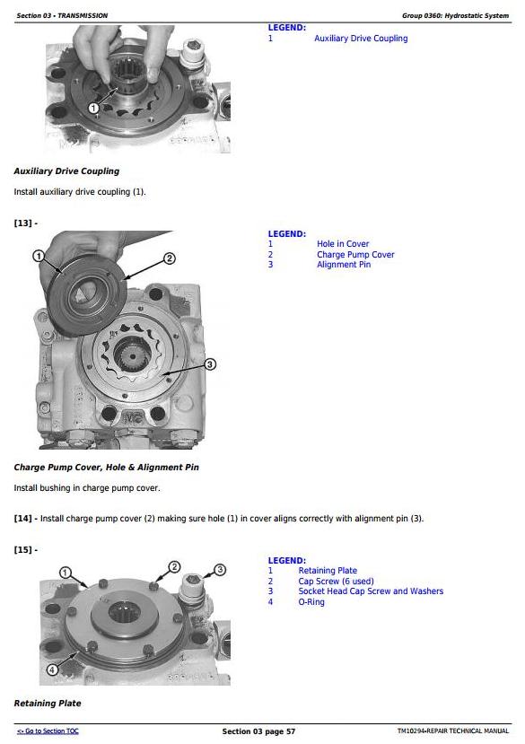 TM10294 - John Deere 450J, 550J, 650J Crawler Dozer (S.N.141667-159986) Service Repair Workshop Manual - 2
