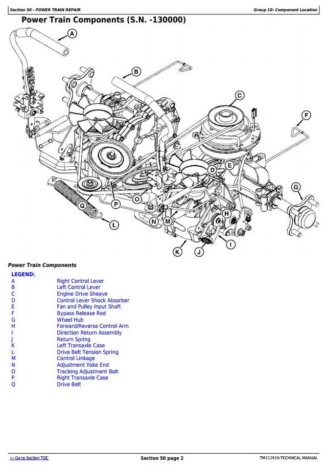 John Deere Z235 Parts Diagram - Heat exchanger spare parts