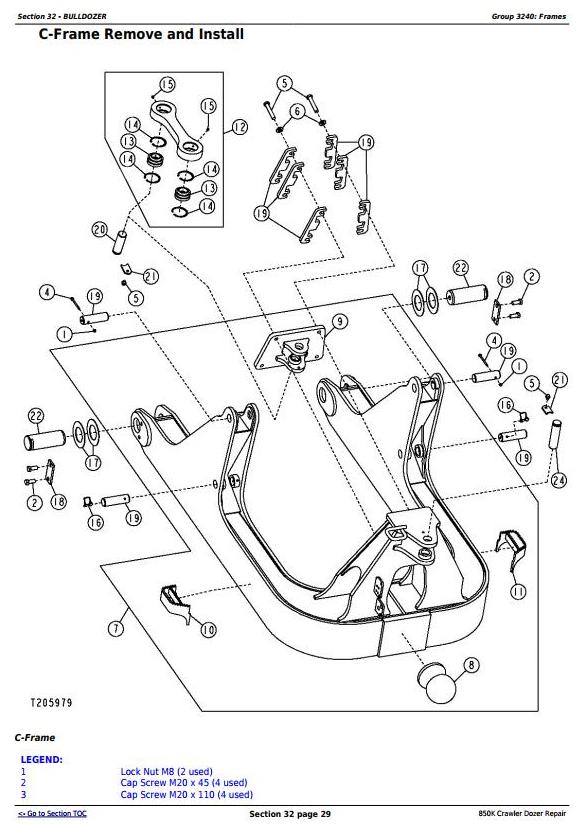 TM12046 - John Deere 850K Crawler Dozer (PIN: 1T0850KX_ _E178122—271265) Service Repair Manual - 3