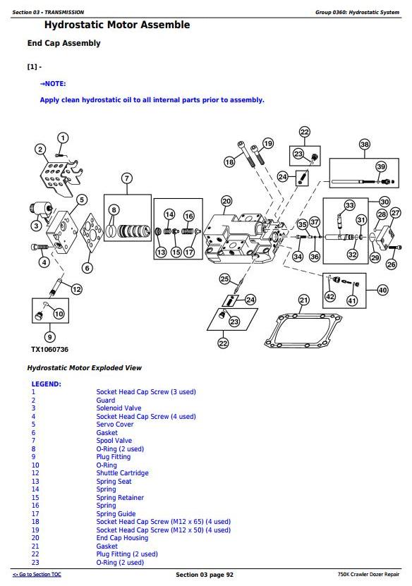 TM12269 - John Deere 750K Crawler Dozer Service Repair Technical Manual - 2