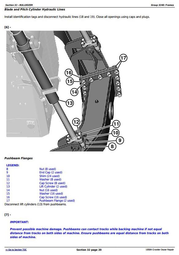 TM13097X19 - John Deere 1050K Crawler Dozer (PIN:1T01050K**F268234-) Service Repair Technical Manual - 3