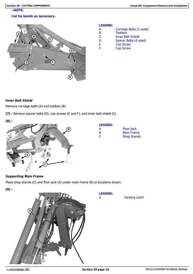 Parts Manual John Deere 100 Disc pc1385