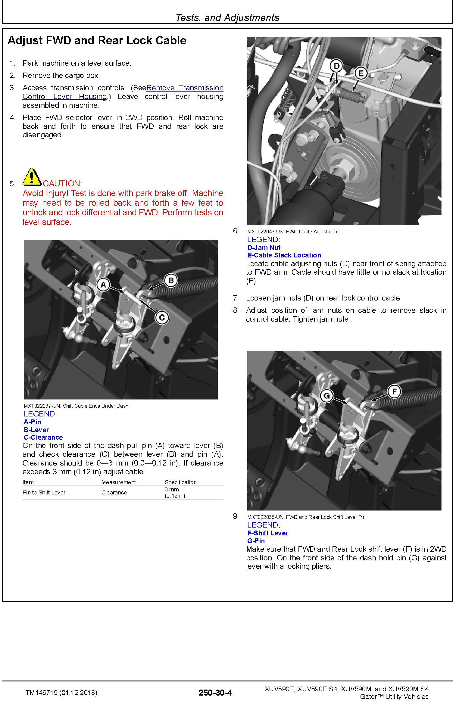 John Deere XUV590E(S4), XUV590E(S4) Gator Utility Vehicles (SN. 010001-) Technical Manual (TM149719) - 3