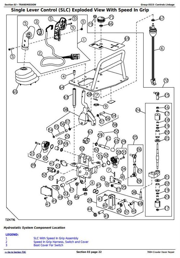 TM1859 - John Deere 700H Crawler Dozer Service Repair Technical Manual - 2