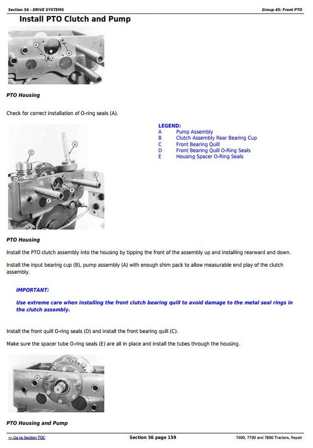 John Deere 7600 7700 & 7800 TRACTORS PARTS MANUAL - PDF DOWNLOAD -  HeyDownloads - Manual Downloads