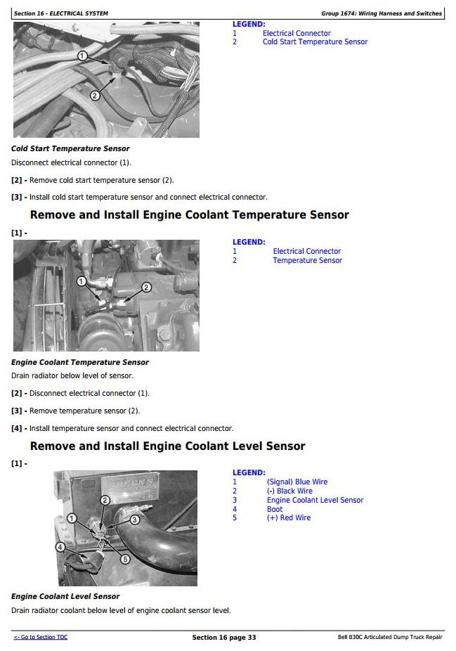 TM1814 - John Deere BELL B30C Articulated Dump Truck Service Repair Technical Manual - 3