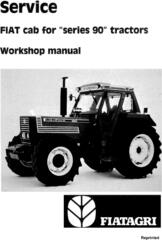 Fiat 55-90 60-90 70-90 80-90 90-90 100-90 115-90 130-90 140-90 160-90 180-90 Tractor Service Manual