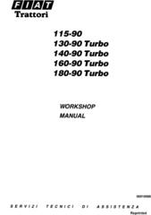 Fiat 115-90, 130-90, 140-90, 160-90, 180-90 Turbo Tractor Service Manual