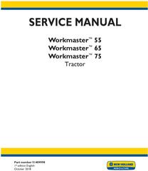 New Holland Workmaster 55, Workmaster 65, Workmaster 75 Tractor Service Manual