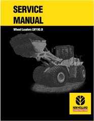 New Holland LW190.B Wheel Loader Service Manual