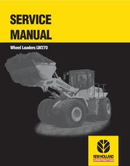 New Holland LW270 Wheel Loader Service Manual