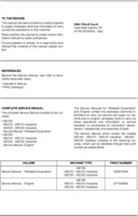 New Holland WE190, WE210, WE210 Industrial, WE230, WE230 Industrial Wheeled Excavator Service Manual