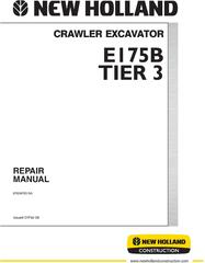 New Holland E175B Tier3 Excavator Service Manual