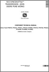 CTM900419 - John Deere Pune Works / 9x3 SyncShuttle Transmission Component Technical Manual