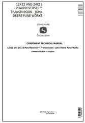 CTM900519 - John Deere Pune Works / 12x12 and 24x12 PowrReverser™ Transmission Technical Manual