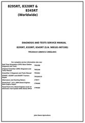 TM104419 - John Deere 8295RT, 8320RT, 8345RT (Worldwide) Tractors Diagnosis and Tests Service Manual