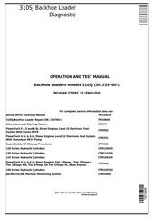 TM10848 - John Deere 310SJ Backhoe Loader (SN.159760-) Diagnostic, Operation and Test Service Manual