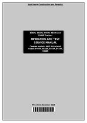 TM110619 - John Deere 9360R, 9410R, 9460R, 9510R, 9560R Tractors Diagnosis and Tests Service Manual