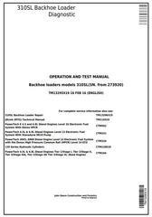 TM13295X19 - John Deere 310SL Backhoe Loader (SN. from 273920) Diagnostic and Test Service Manual