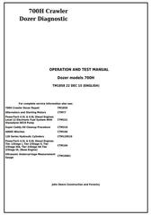 TM1858 - John Deere 700H Crawler Dozer Diagnostic, Operation and Test Service Manual