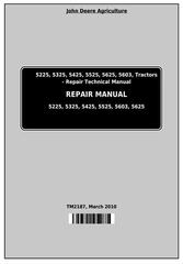 TM2187 - John Deere Tractors 5225, 5325, 5425, 5525, 5625, 5603 Service Repair Technical Manual