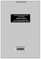 TM2205 - John Deere 8230T, 8330T and 8430T Track Tractors Service Repair Technical Manual