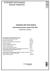 TM2369 - John Deere 4730, 4830 Self-Propelled Sprayers Diagnostic and Tests Service Manual