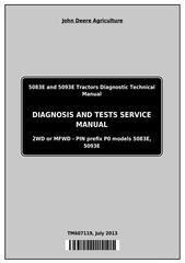 TM607119 - John Deere Tractors 5083E and 5093E Diagnostic and Tests Service Manual