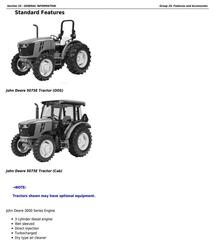 TM901519 - John Deere 5045E, 5055E, 5065E & 5075E (FT4) North America Tractors Service Repair Manual