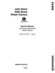 SM2042 - John Deere 4010 Tractors Service Technical Manual