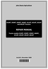 TM1621 - John Deere 8100T, 8200T, 8300T, 8400T, 8110T, 8210T, 8310T, 8410T Tractors Service Repair Manual