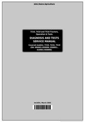 TM1654 - John Deere 7210, 7410, 7510 Tractors Diagnostic and Tests Service Manual